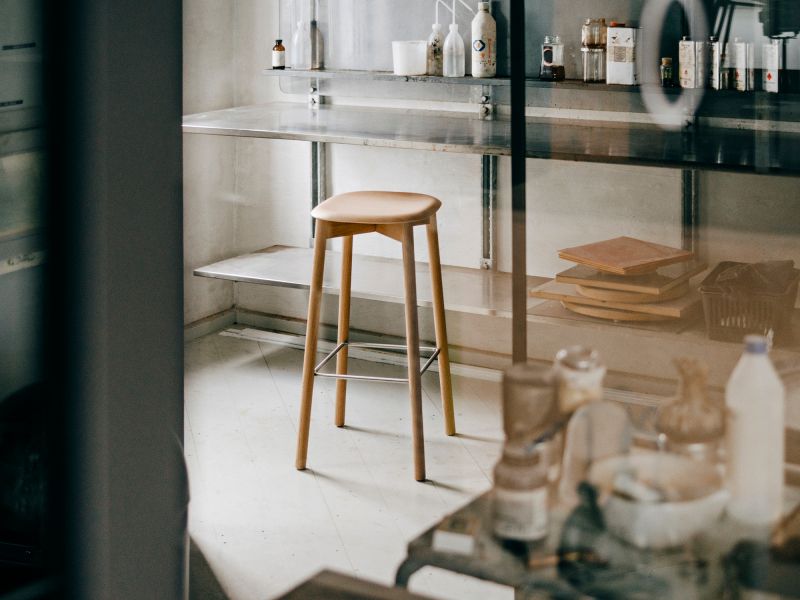 Soft Edge 82 High Barstool Hay
